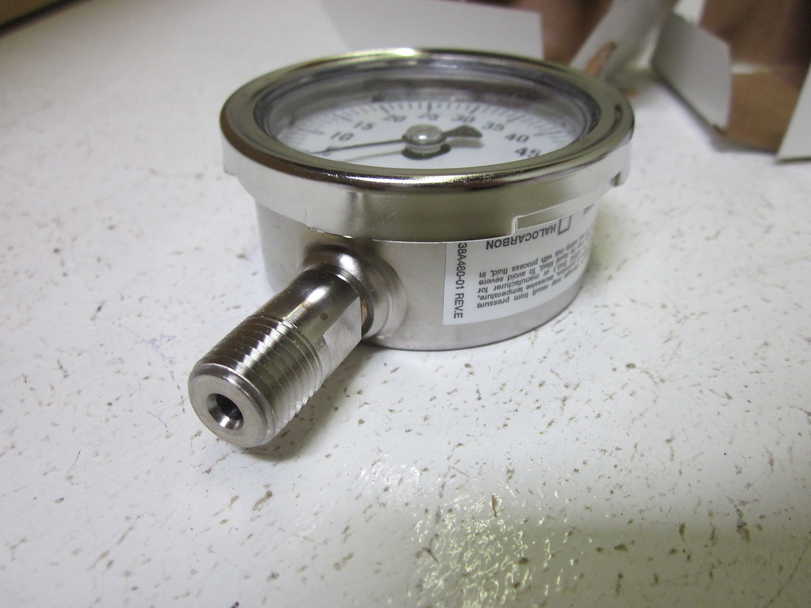 ASHCROFT 251009SW02L-60# PRESSURE GAUGE 0-60 PSI *NEW IN BOX*
