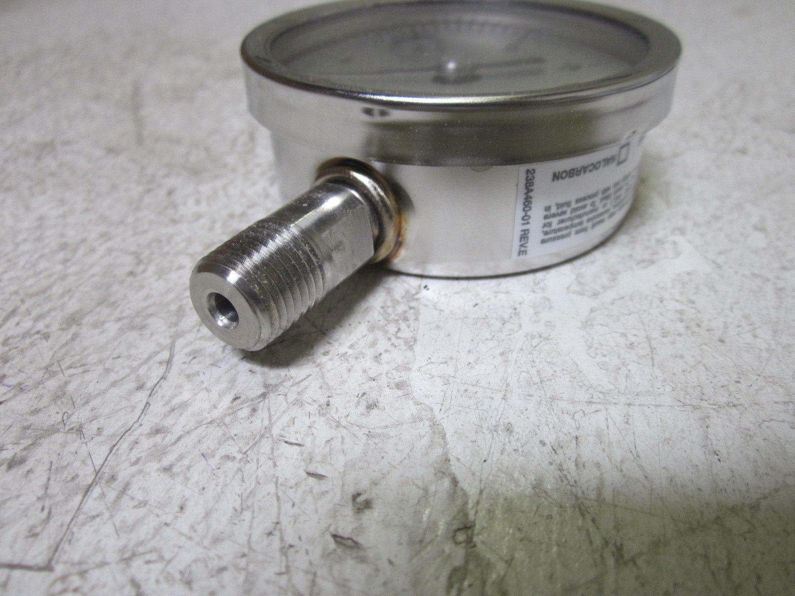 ASHCROFT 251009SW02L-30#XLJWP PRESSURE GAUGE 0-30 PSI NSMP