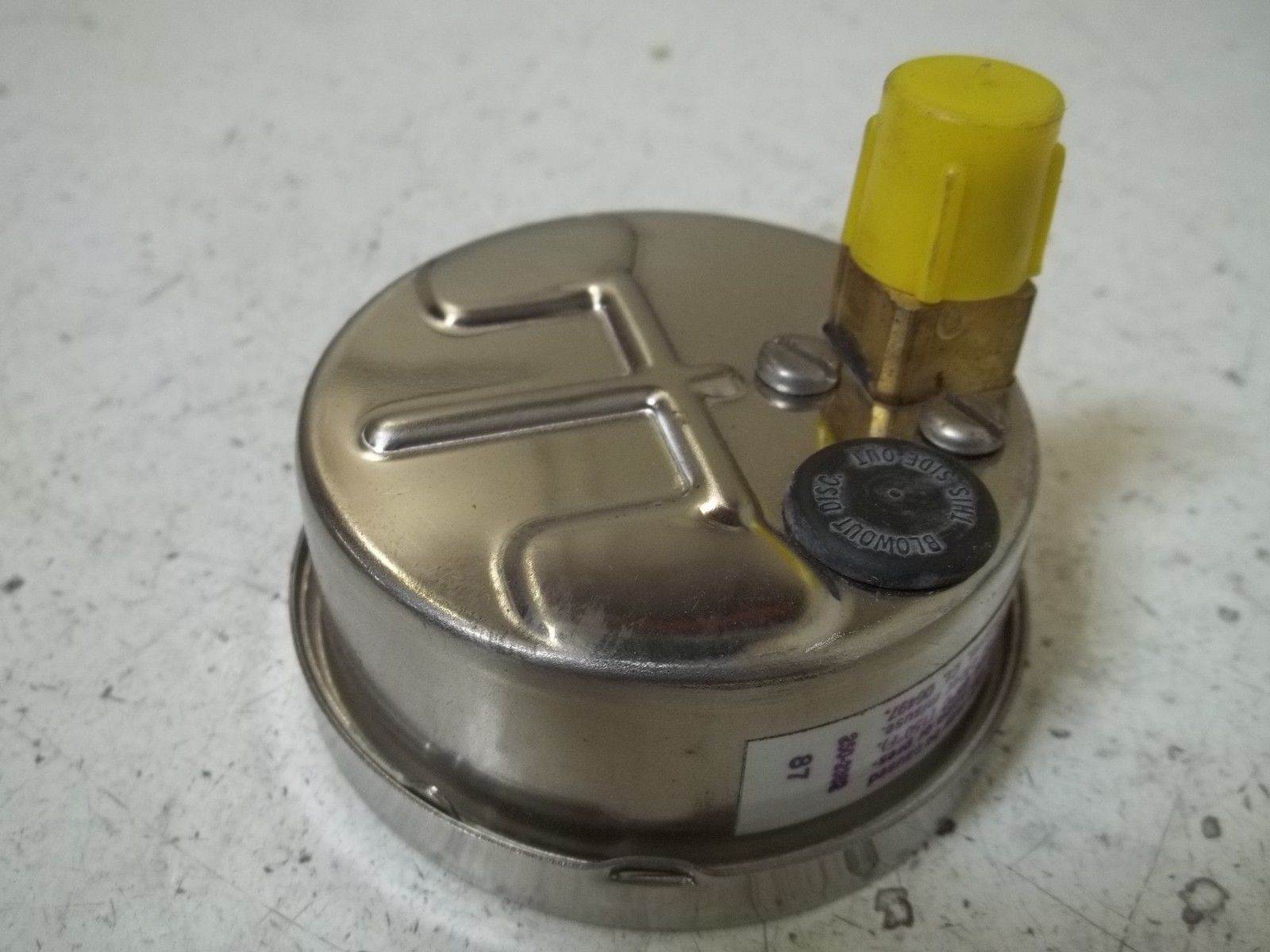 ASHCROFT 251009A02B-30IMV&30PSI PRESSURE GAUGE 30-0 IMV 0-30 PSI UNMP