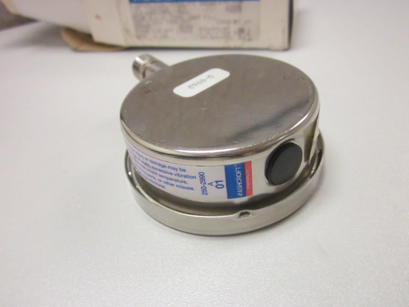 ASHCROFT 251009SWL02L-400# PRESSURE GAUGE 0-400 PSI NSMP