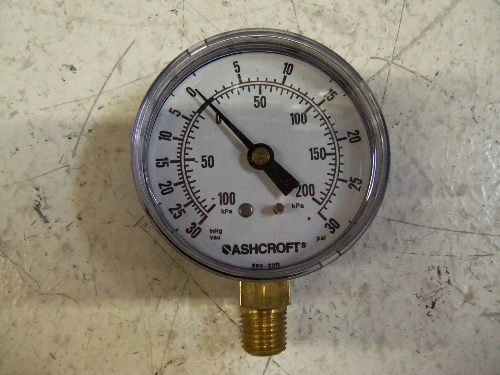 ASHCROFT 25W1005H02LXZC-30/VAGZ PRESSURE GAUGE NSMP
