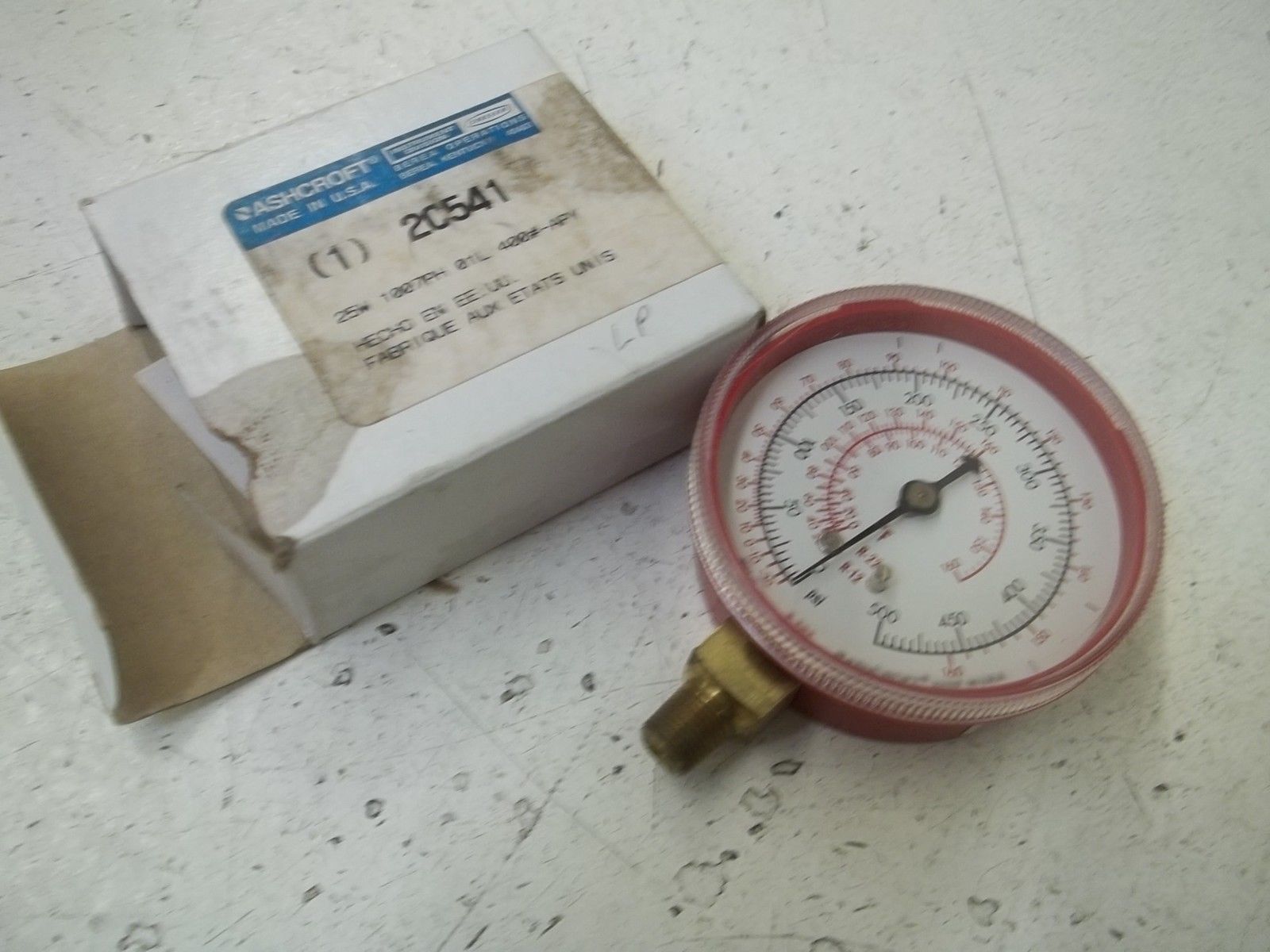 ASHCROFT 25W1007PH01L-400#APY PRESSURE GAUGE NSMP