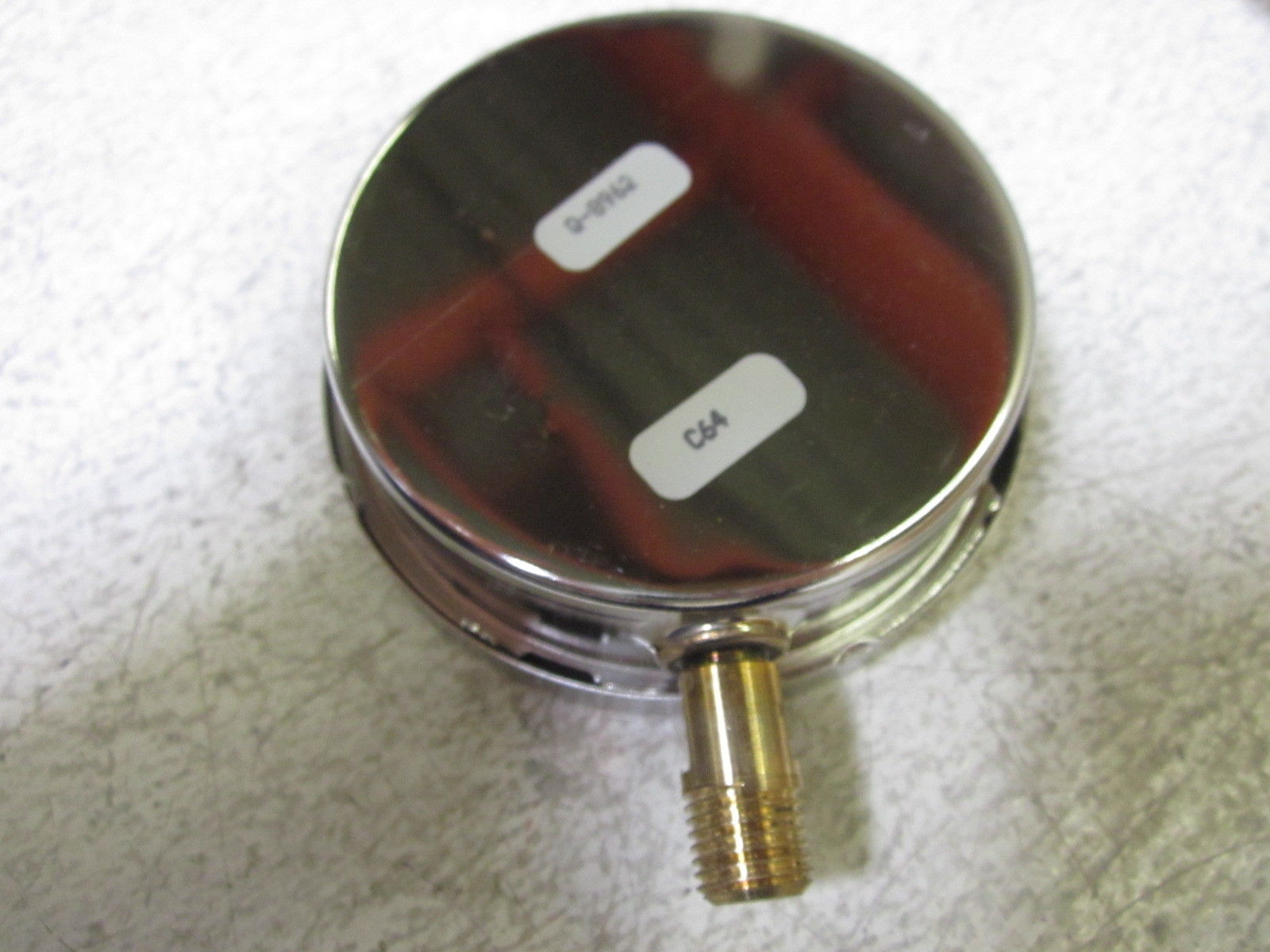 ASHCROFT 351009AW02LXCYLM-100# PRESSURE GAUGE 0-100 PSI(AS PICTURED)NSMP