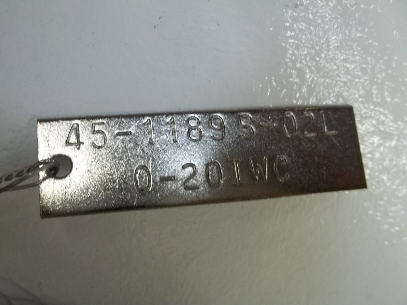 ASHCROFT 45-1189S-02L GAUGE 0-20 NSMP