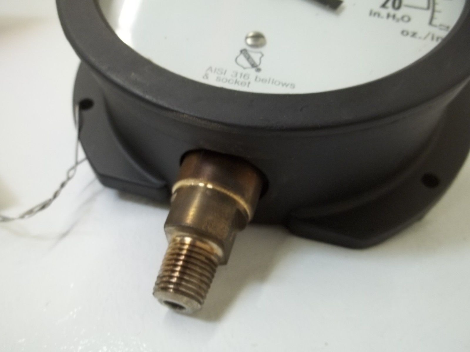 ASHCROFT 45-1189S-02L GAUGE 0-20 NSMP