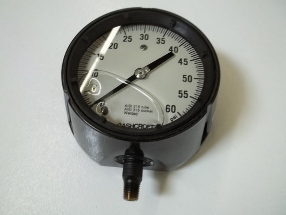 ASHCROFT 451279SSL02L-60# DURAGAUGE 0-60 PSI *NEW IN BOX*