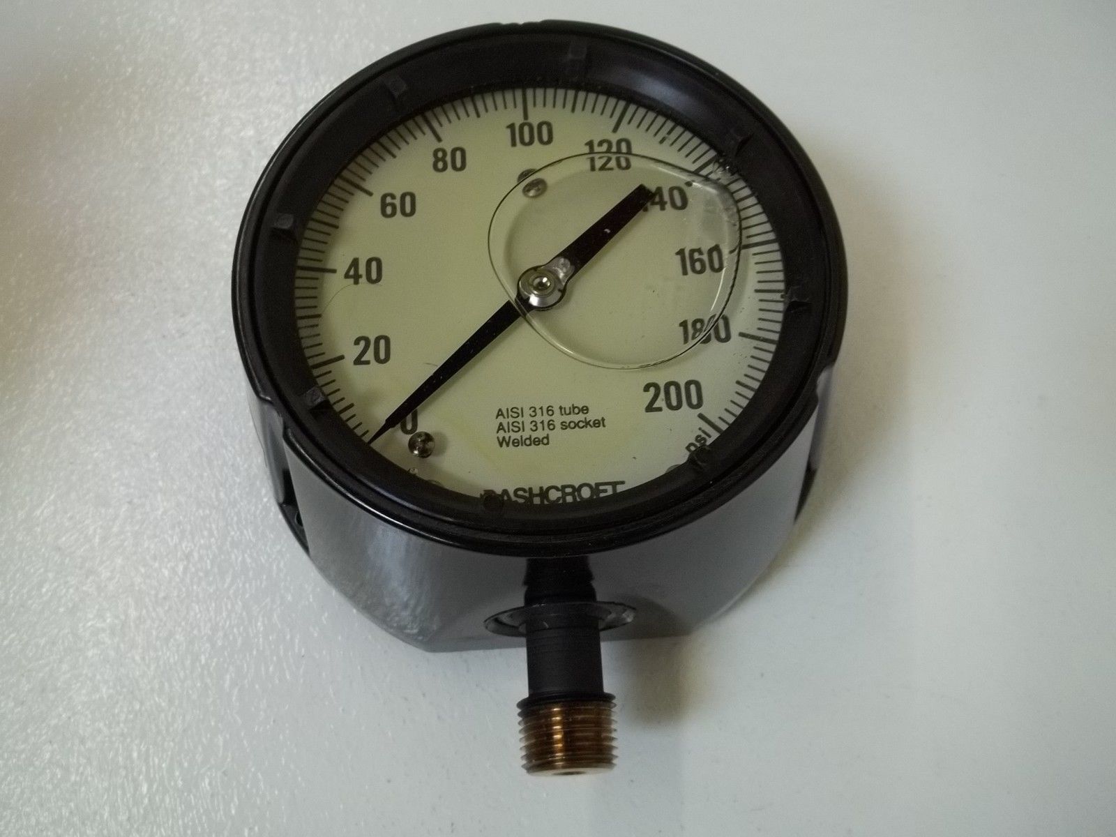 ASHCROFT 451279SSL04L-200# DURAGAUGE 0-200 PSI (AS PICTURED) NSMP