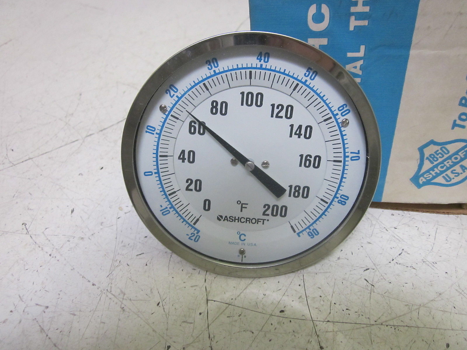 ASHCROFT 50EI60R060-0/200F 6" NSMP