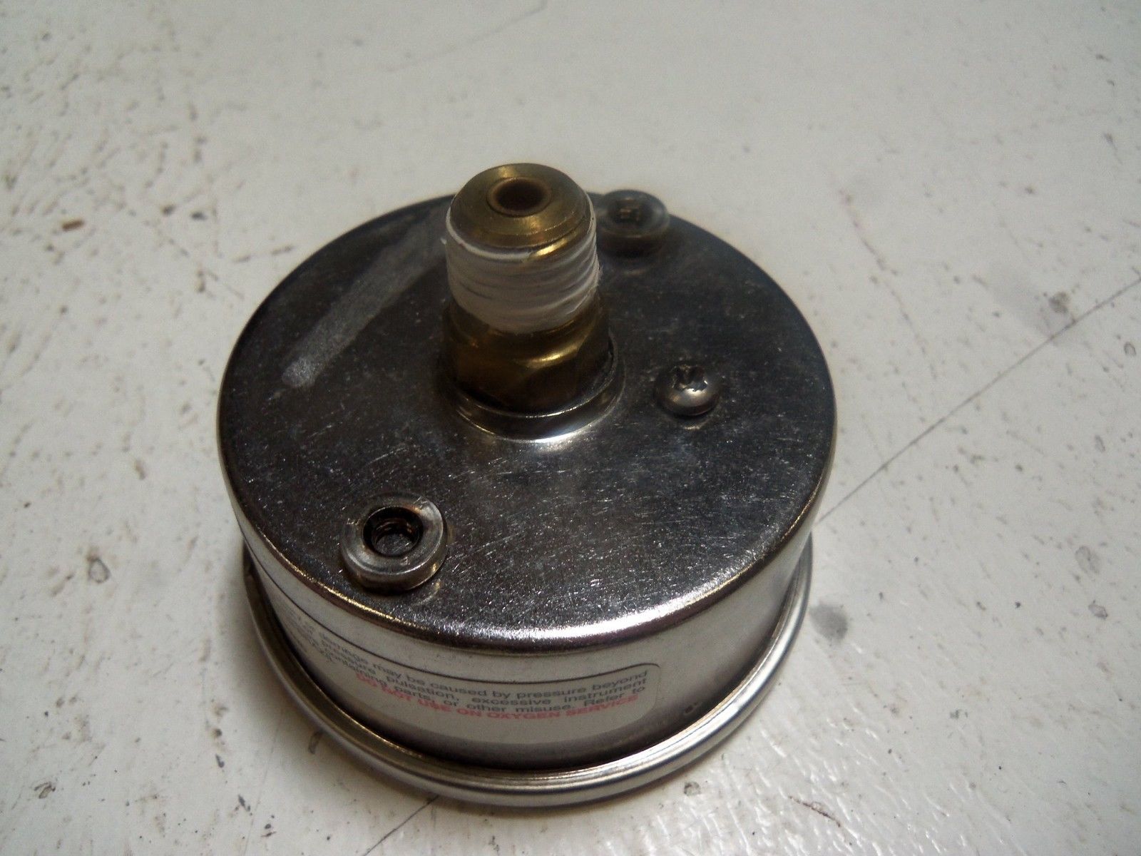 ASHCROFT 631008A02B-60# PRESSURE GAUGE 0-60 PSI NSMP