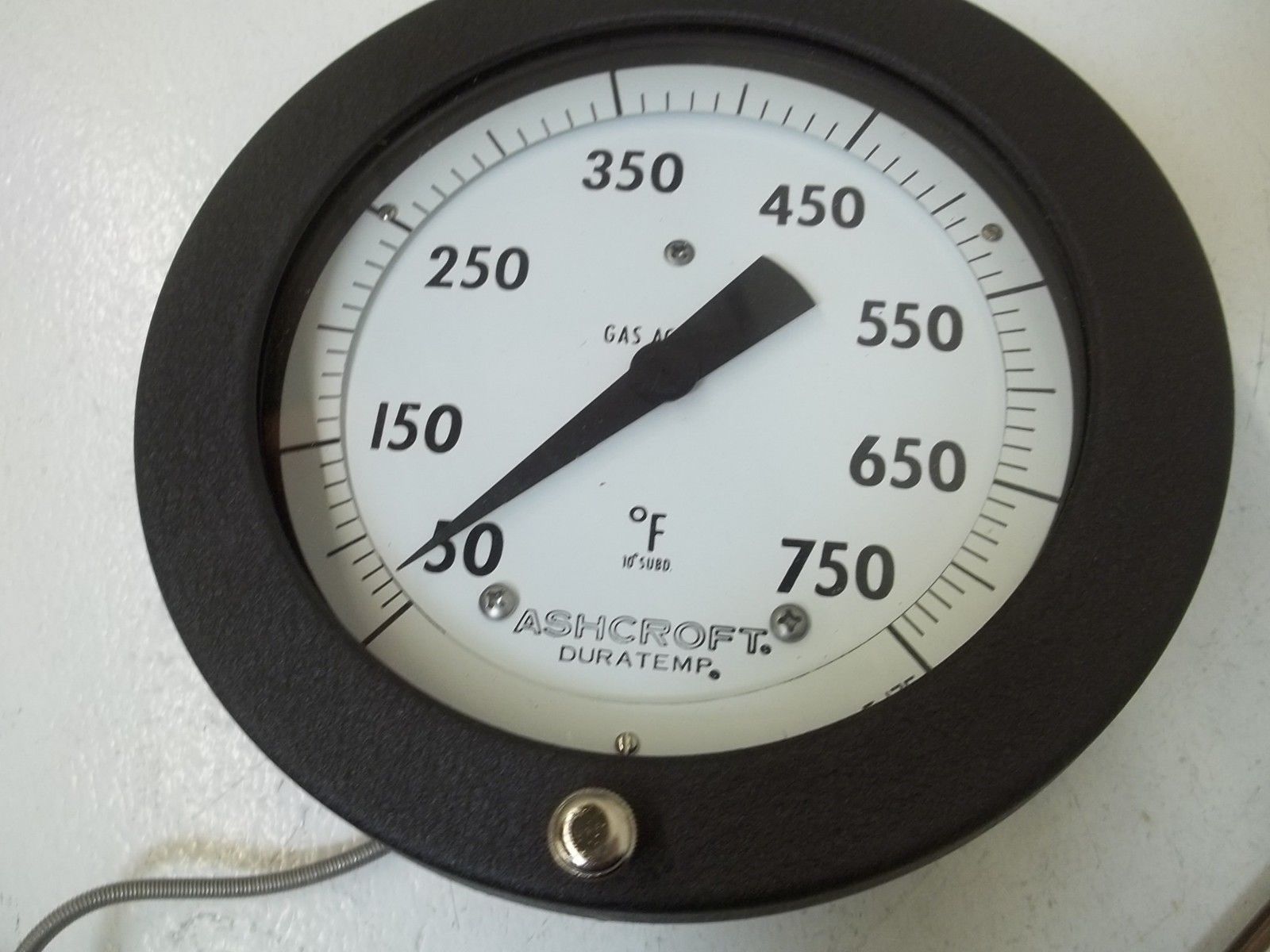 ASHCROFT C-600A-02-C27-B17-A1-L07-AR DIAL THERMOMETER 50/750F NSMP