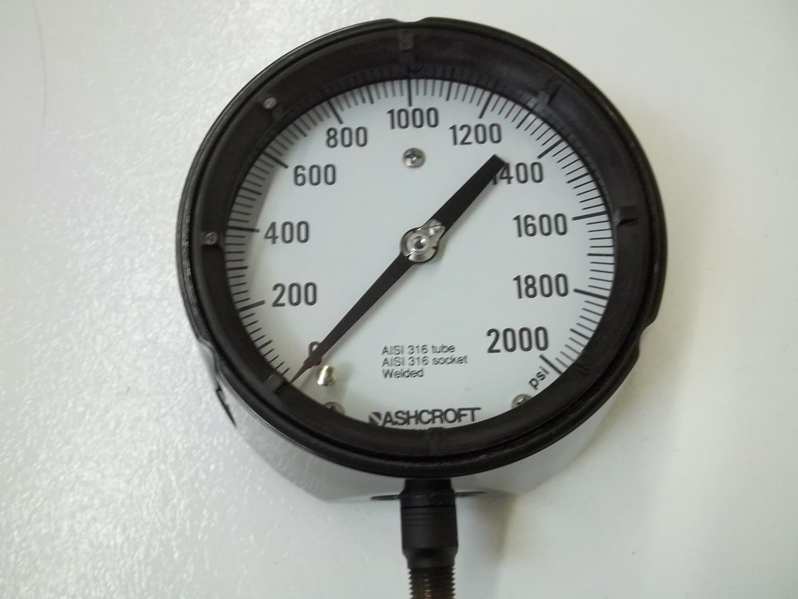 ASHCROFT  GAUGE 0-2000PSI NSMP