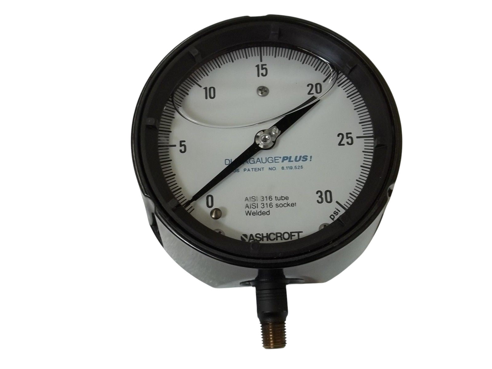 ASHCROFT GAUGE 0-30PSI NSNP