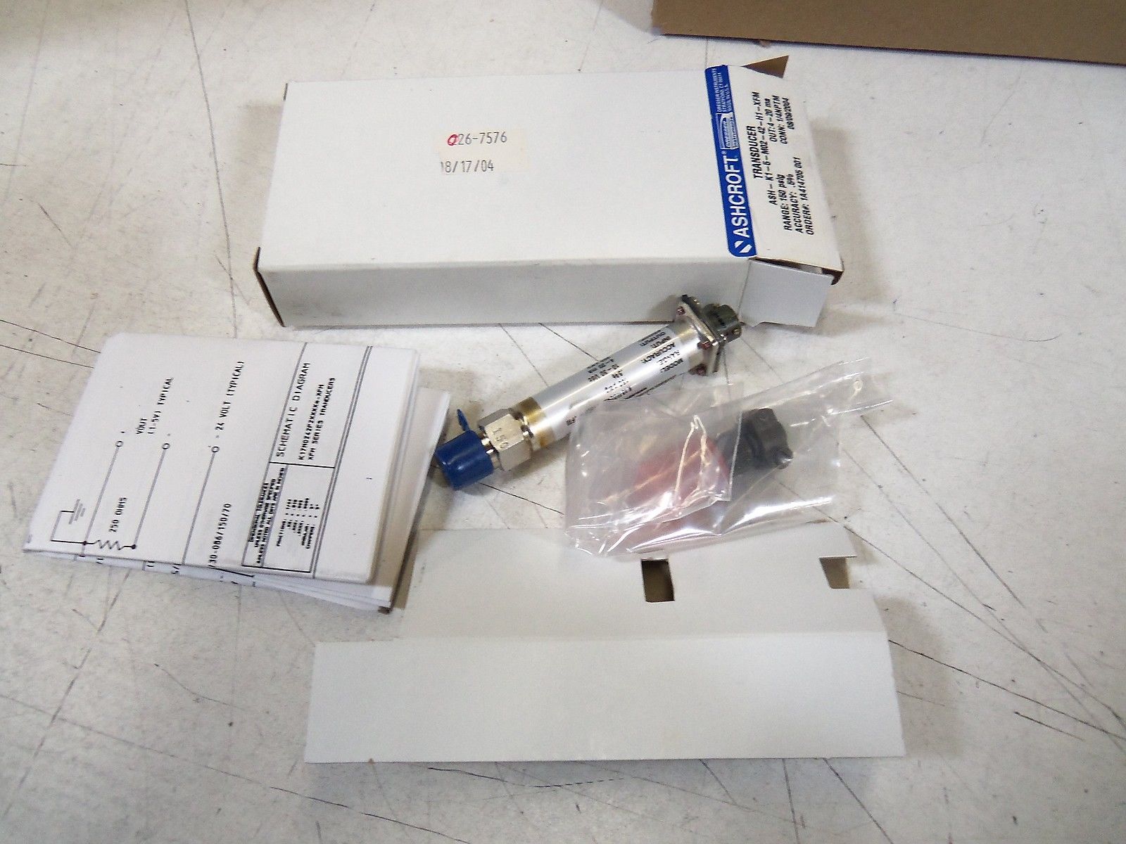 ASHCROFT K1-5-M02-42-H1-XFM *NEW IN BOX*