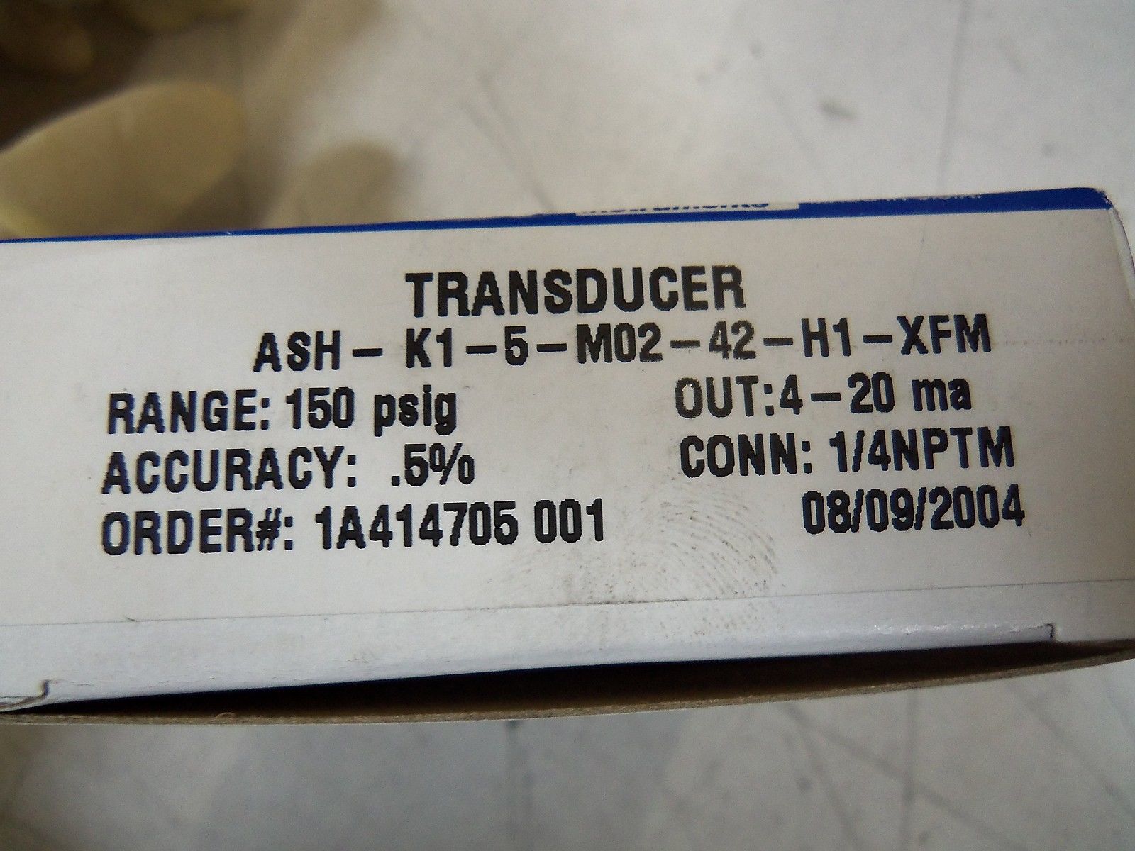 ASHCROFT K1-5-M02-42-H1-XFM *NEW IN BOX*