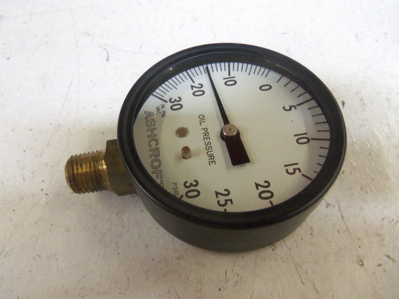 ASHCROFT KM-03AC-231 GAUGE *USED*