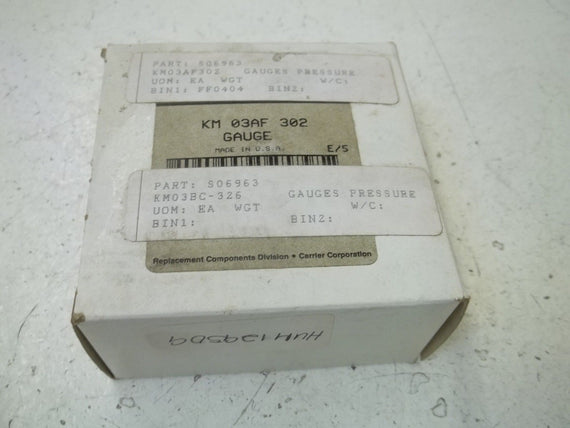 ASHCROFT KM03AF302 GAUGE -100-400 PSI *NEW IN BOX*