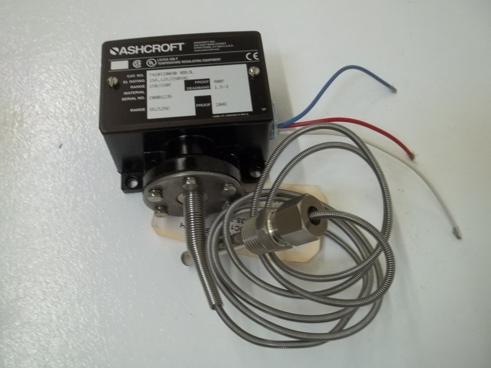 ASHCROFT T420T20030 XBXJL TEMPERATURE CONTROLLER NSMP