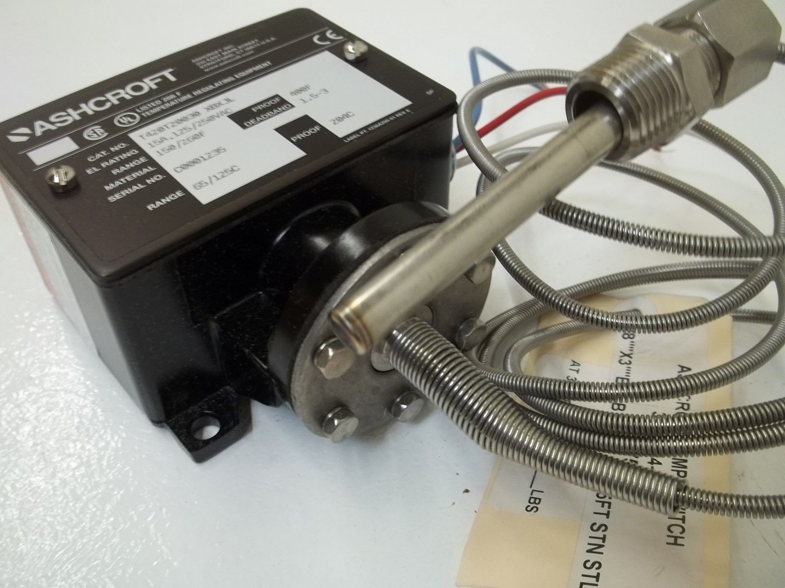 ASHCROFT T420T20030 XBXJL TEMPERATURE CONTROLLER NSMP