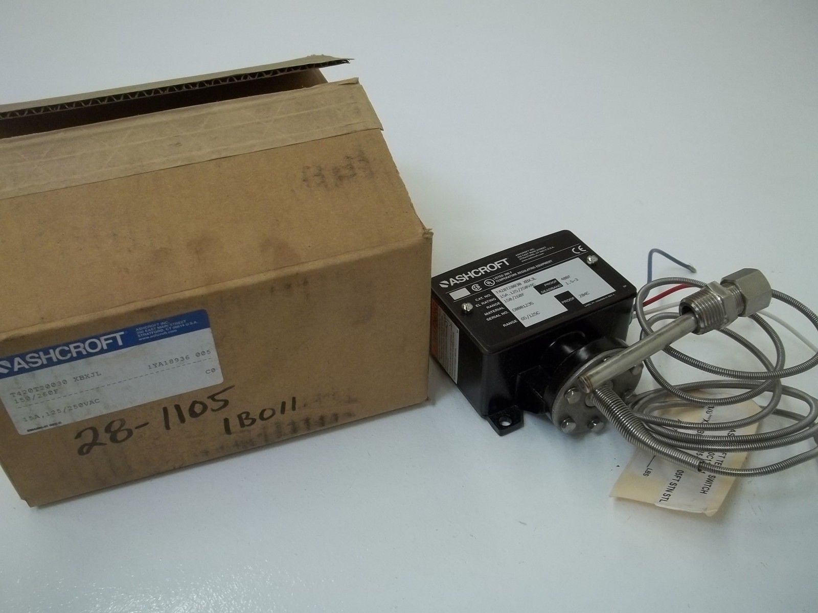 ASHCROFT T420T20030 XBXJL TEMPERATURE CONTROLLER NSMP