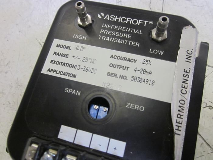 ASHCROFT XLD025C0MB242AB025 PRESSURE TRANSMITTER (AS PIC.)  UNMP
