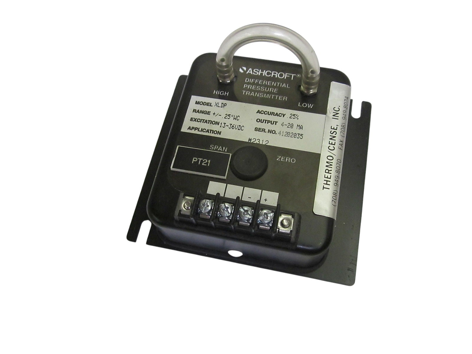 ASHCROFT  XLDP025C0MB242AB025 PRESSURE TRANSMITTERUNMP