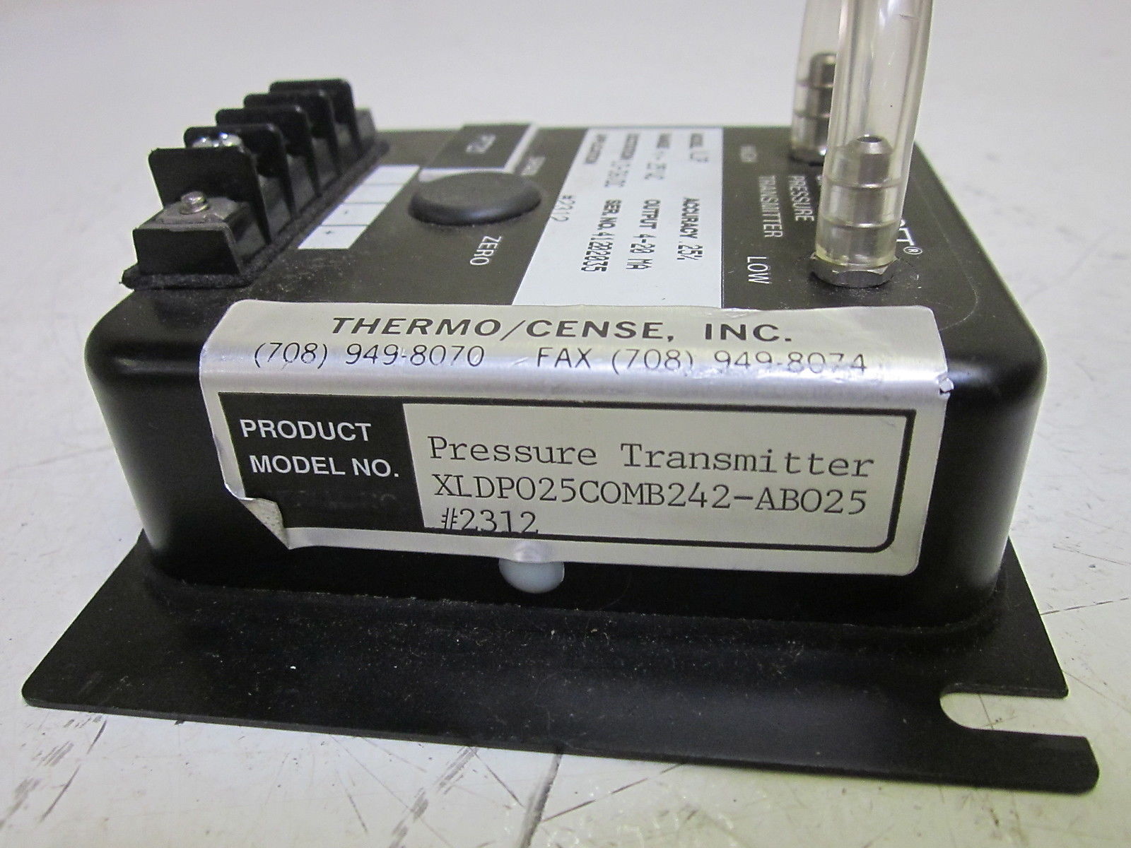 ASHCROFT  XLDP025C0MB242AB025 PRESSURE TRANSMITTERUNMP
