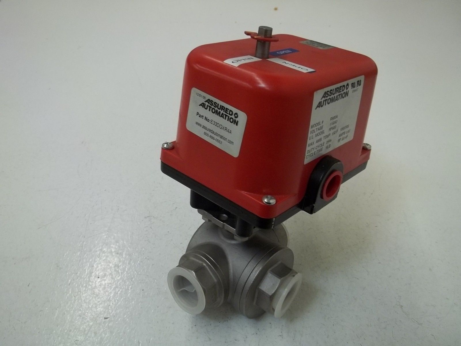 ASSURED AUTOMATION E33DGXR4A MODEL R600A NSNP