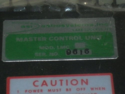 ASTROSYSTEMS MASTER CONTROL UNIT LMC *NEW*