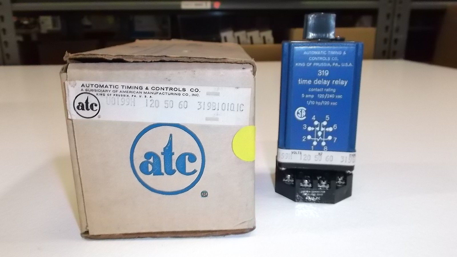 ATC 319B10101C RELAY UNMP