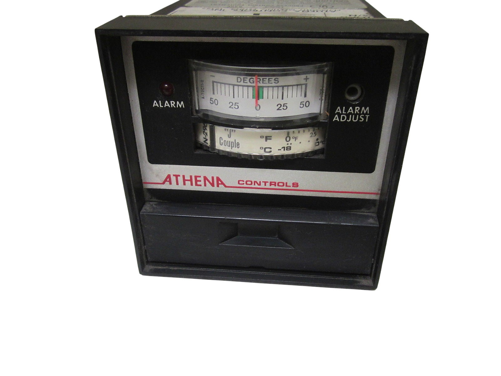 ATHENA CONTROLS 3000-B-D TEMPERATURE CONTROL 0-400 DEGREE F 120/240VAC UNMP