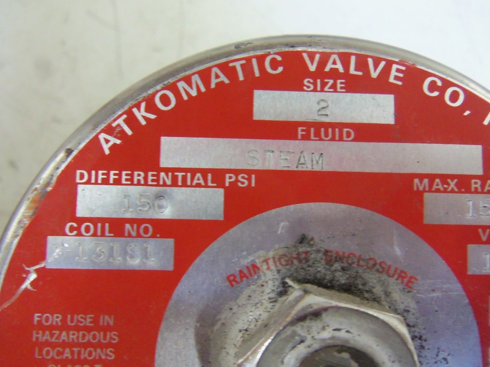 ATKOIMATIC 31871-BXWP VALVE UNMP