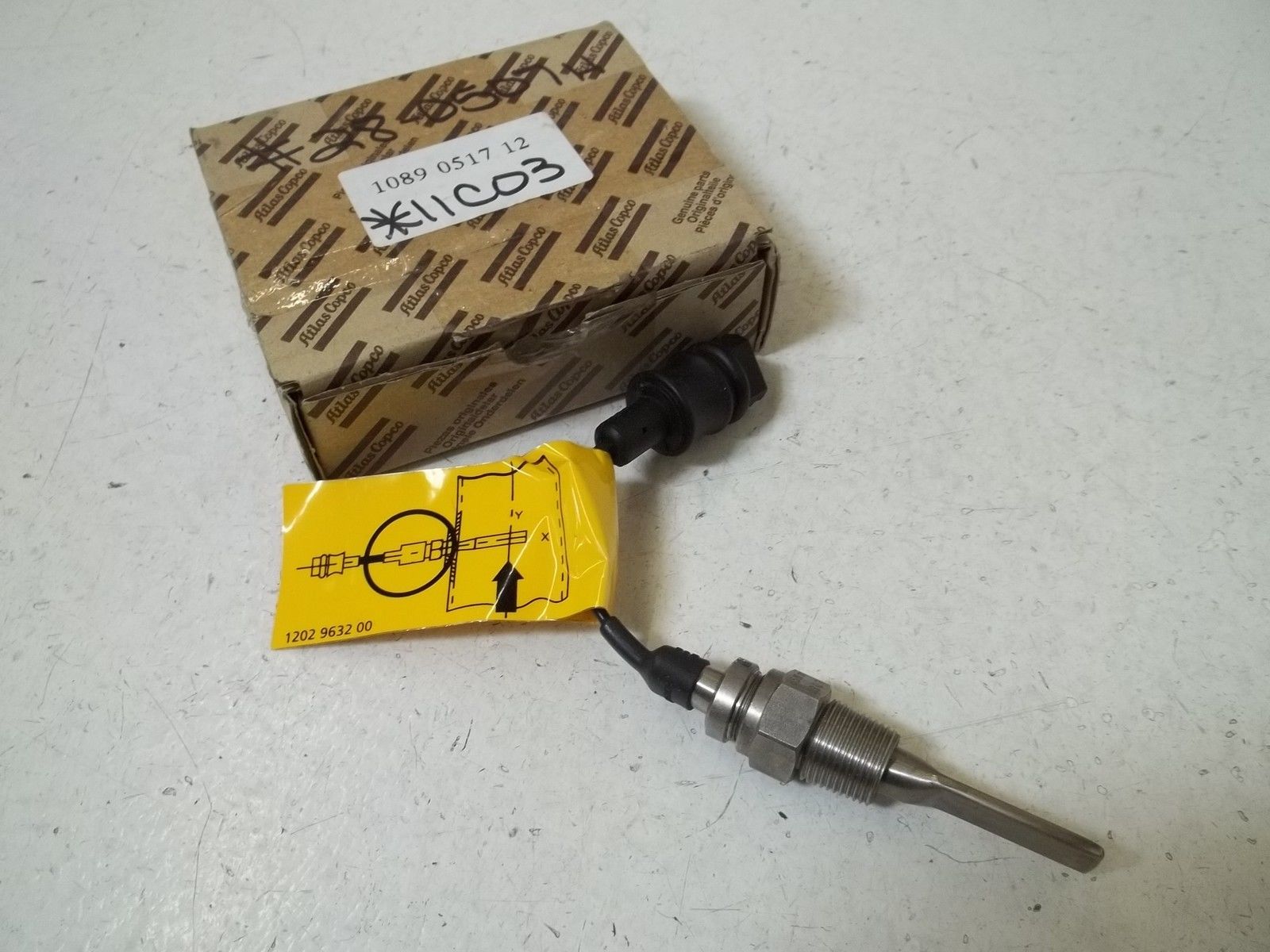 ATLAS COPCO 1089051912 OIL TEMP. PROBE NSMP