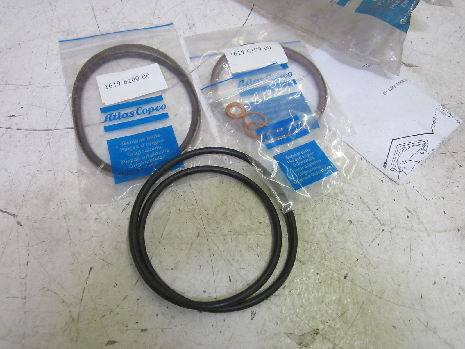 ATLAS COPCO 2901-0076-00 UNLOADER VALVE KIT NSMP