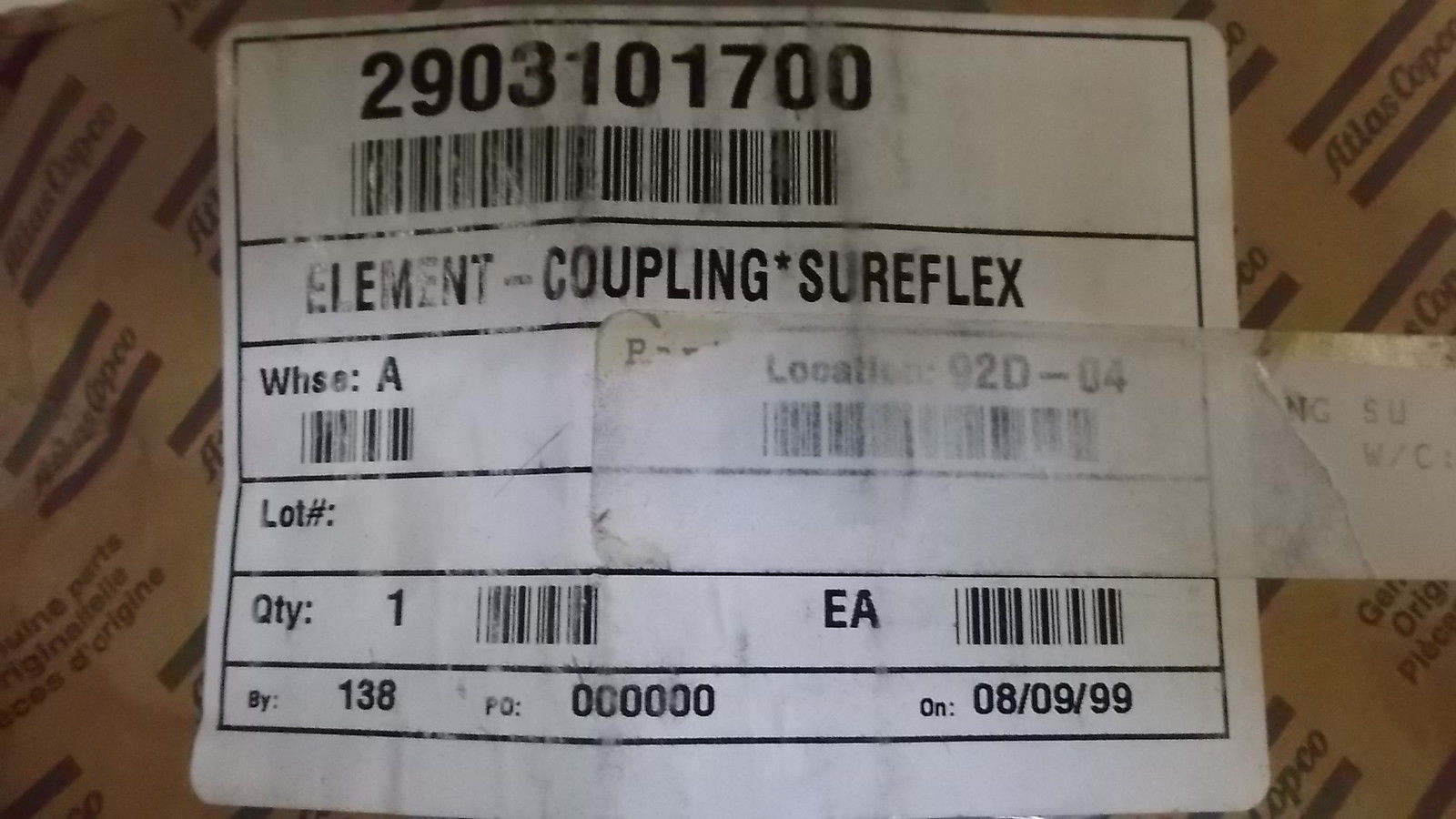 ATLAS COPCO 2903101700 NSMP
