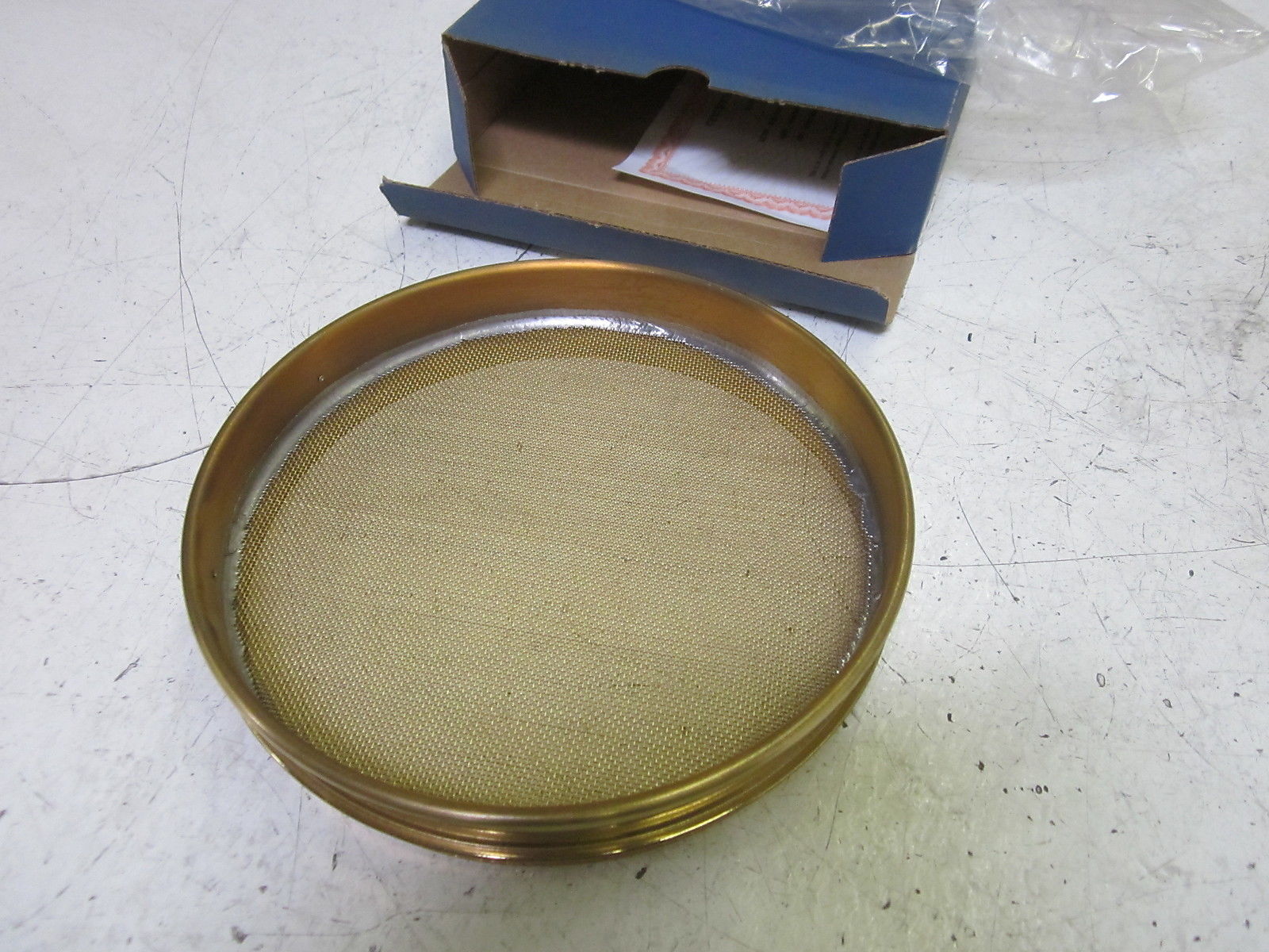 ATM CORP. 20BB8H SIZE 8" DIAMETER BRASS MESH NSMP