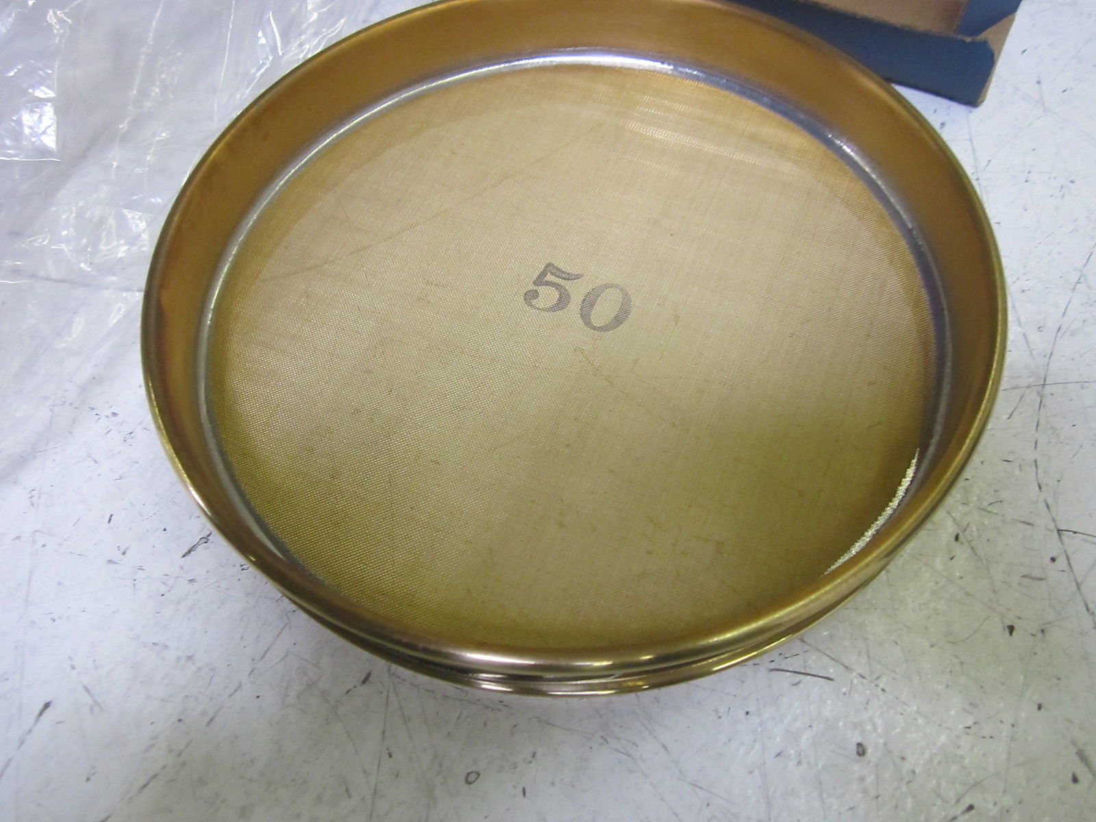 ATM CORP. 50BB8H STANDARD TESTING SIEVE 8" NSMP
