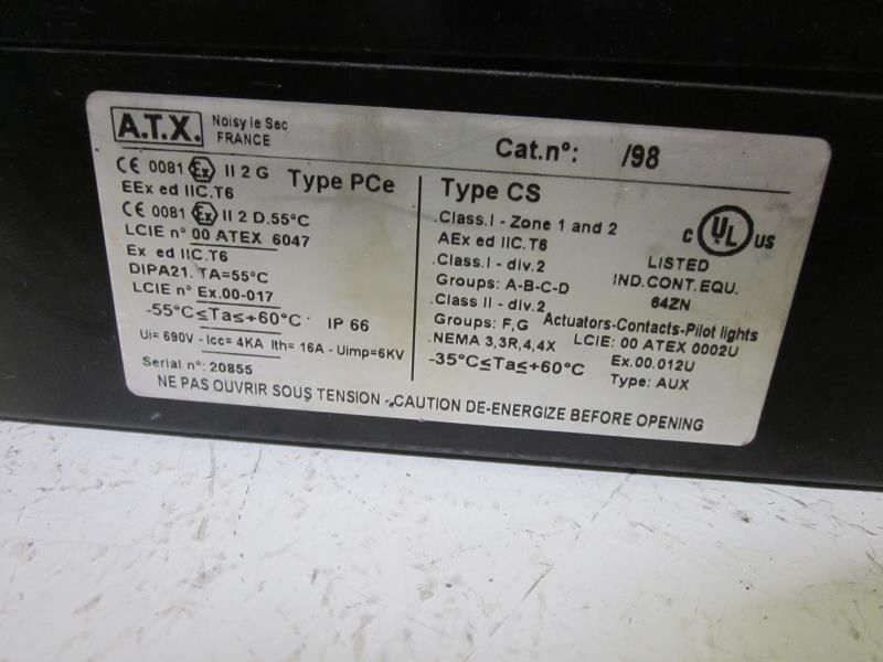 ATX CS/98 SWITCH BOX  UNMP