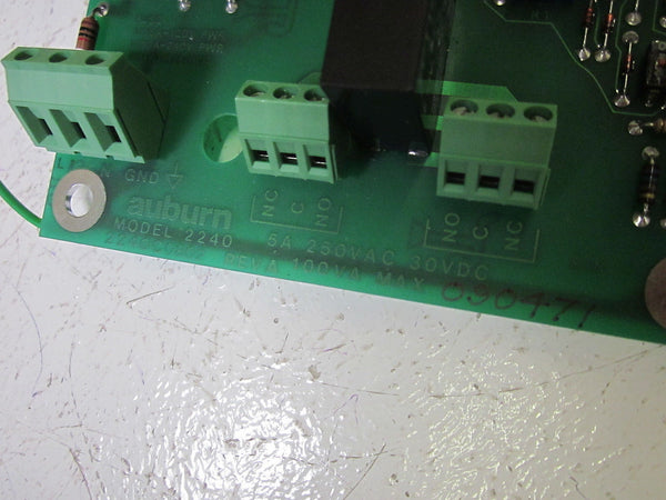 AUBURN 2240C0802 REV.A 5A 250VAC BOARD UNMP