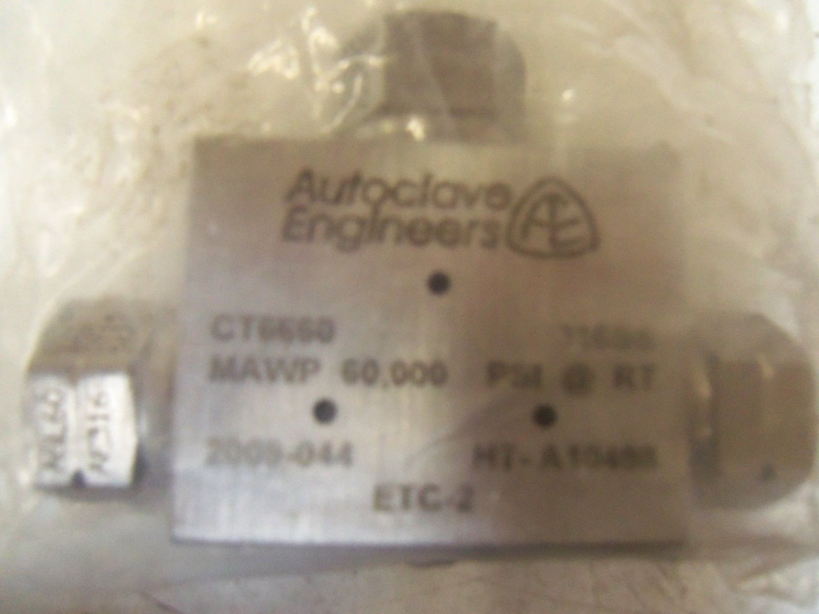 AUTOCLAVE ENGINEERS CT6660 *NEWI IN BAG*