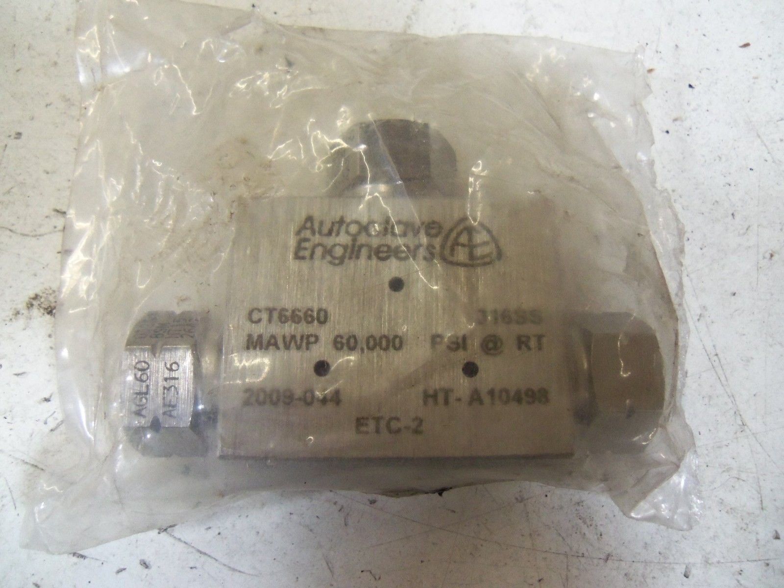 AUTOCLAVE ENGINEERS CT6660 *NEWI IN BAG*