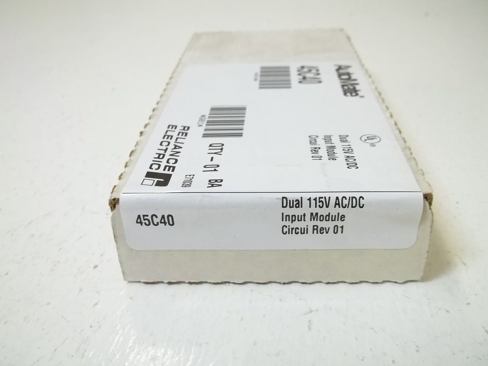 RELIANCE ELECTRIC AUTOMATE 45C40 DUAL INPUT MODULE NSFS