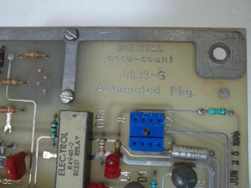 AUTOMATED PACKAGING 70639-G PC BOARD UNMP