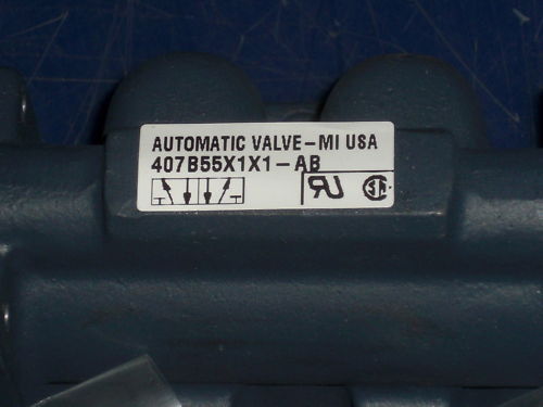 AUTOMATIC VALVE 407B55X1X1-AB *NEW*