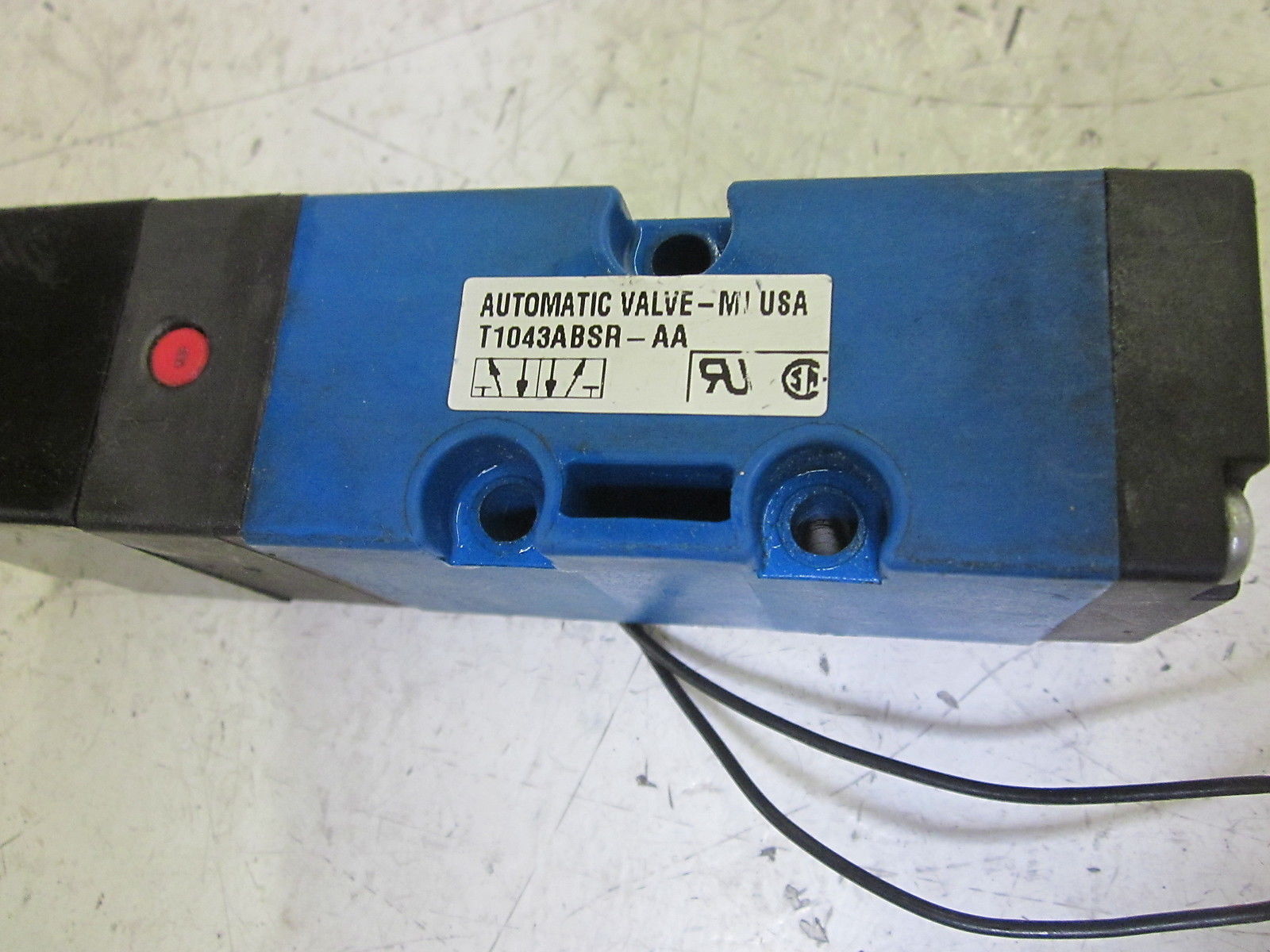 AUTOMATIC VALVE T1043ABSR-AA SOLENOID VALVE W/OUT BASE UNMP