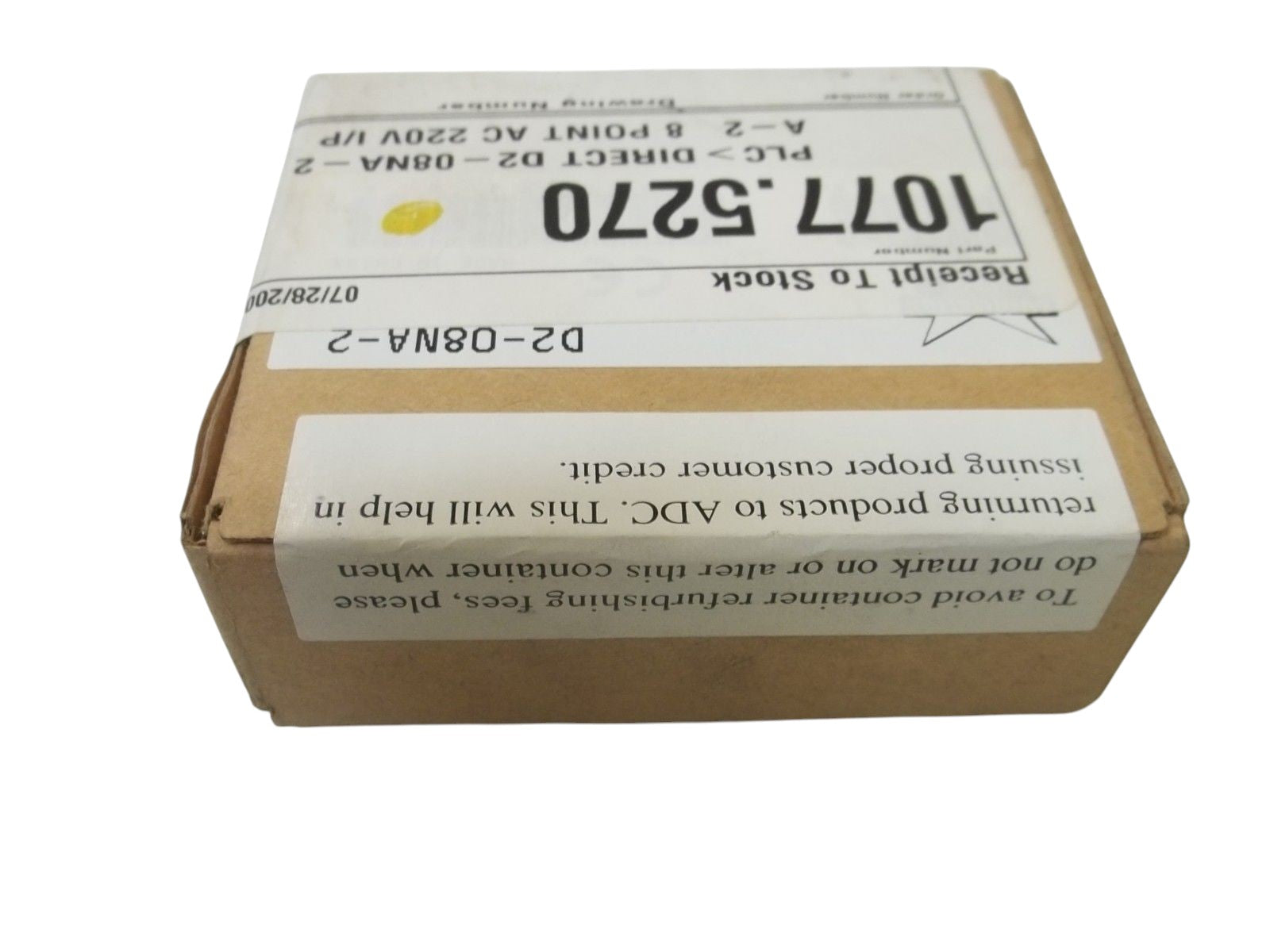 AUTOMATION DIRECT D2-08NA-2 INPUT MODULE NSFS