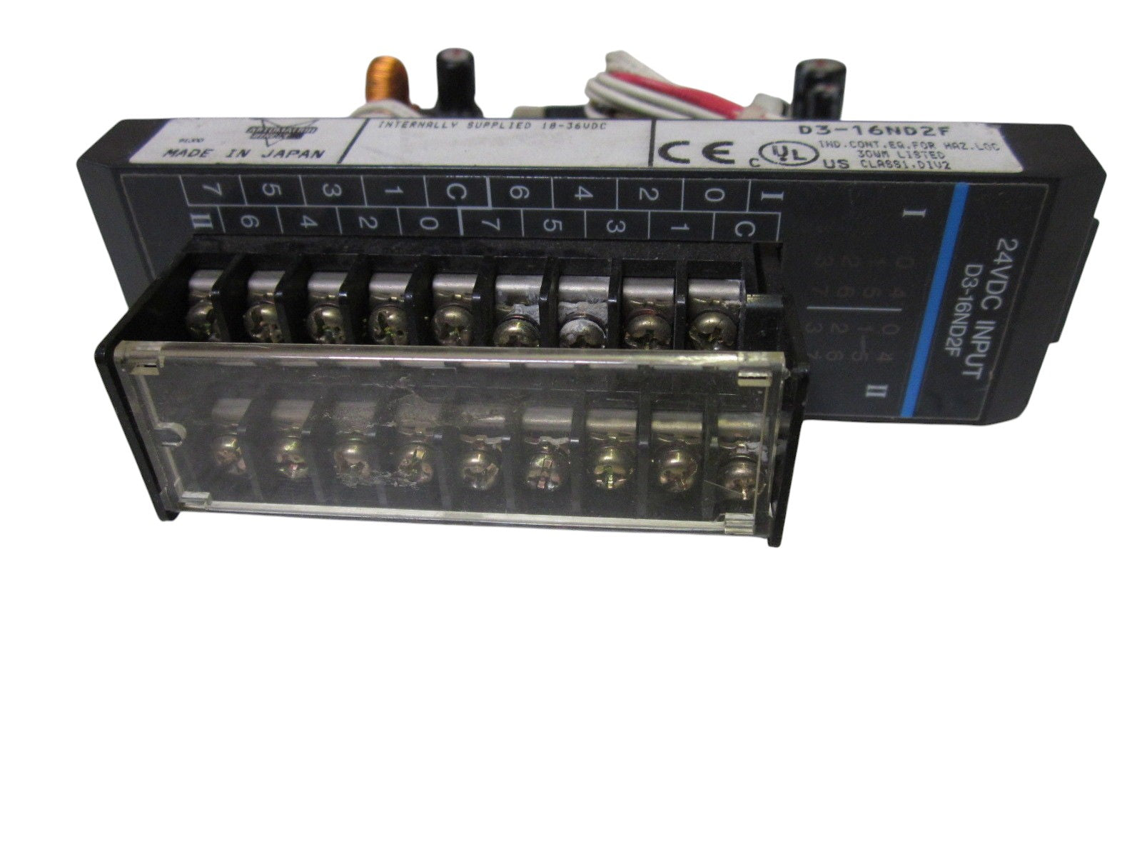 AUTOMATION DIRECT D3-16ND2F 24VDC INPUT MODULE  UNMP
