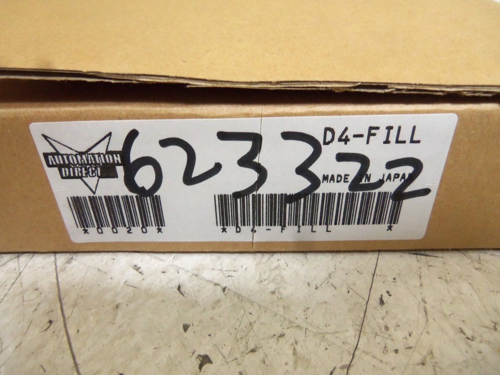 AUTOMATION DIRECT D4-FILL FILLER MODULE NSMP