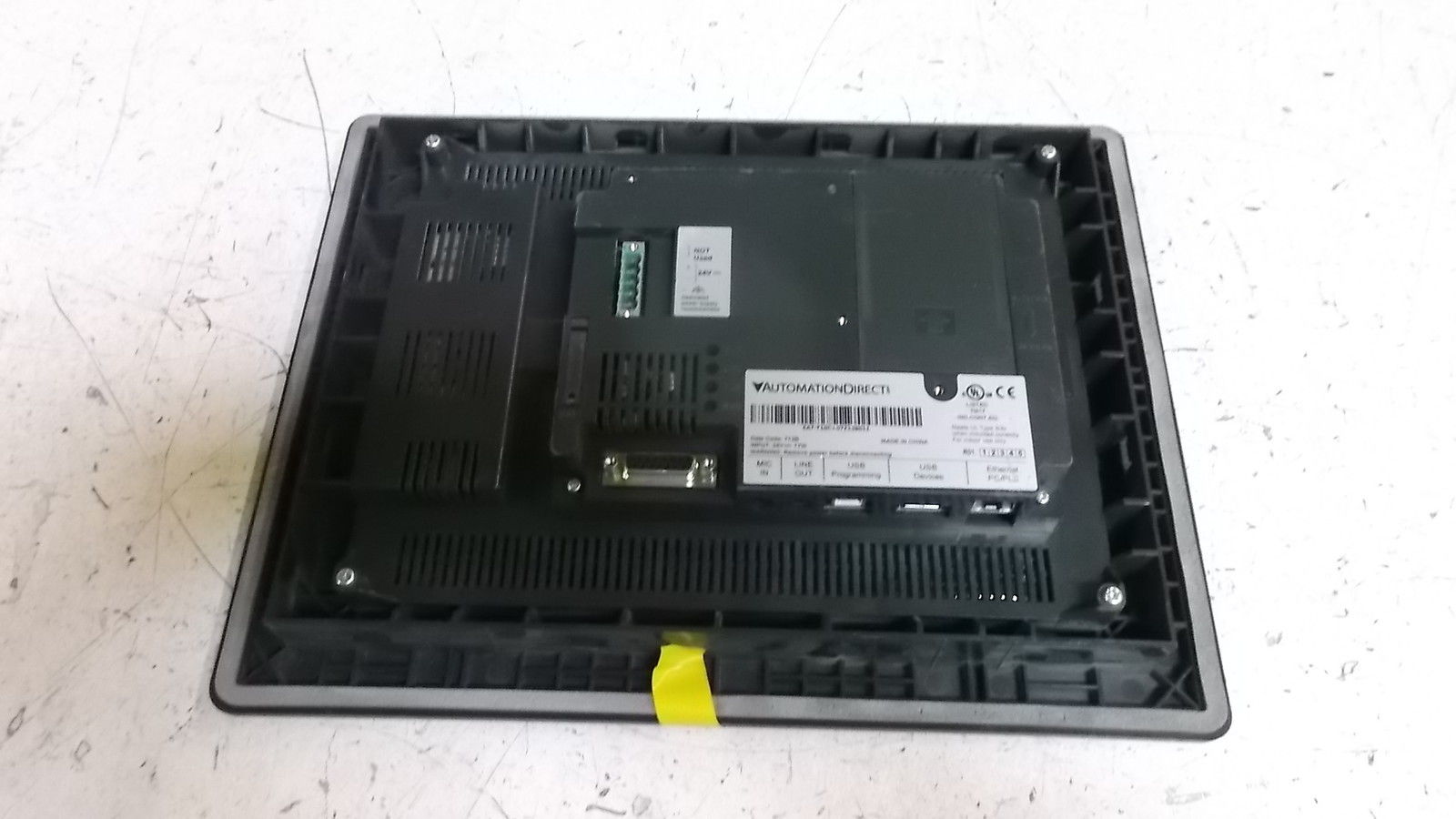 AUTOMATION DIRECT EA7-T10C+07Z13B011 OPERATOR INTERFACE TOUCH PANEL *USED*