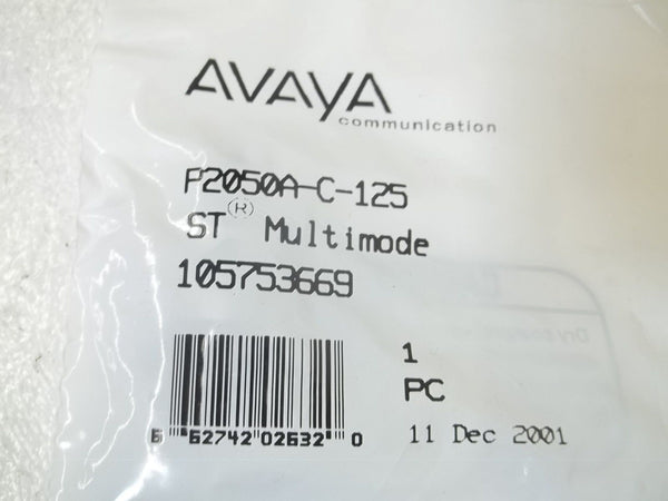 AVAYA P2050A-C-125 INTERCONNECTOR FIBER OPTIC NSMP