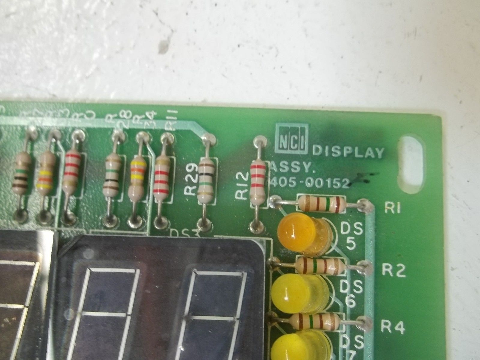 AVERY WEIGHT TRONIX 7405-00152F DISPLAY BOARD UNMP